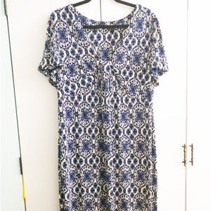 AA Studio A A Blue printed dress.
